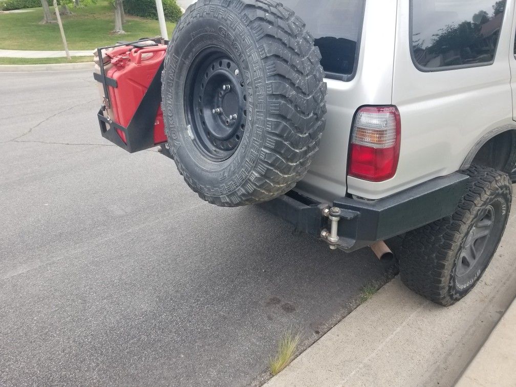 4Runner Rear Bumper Tire Swingout