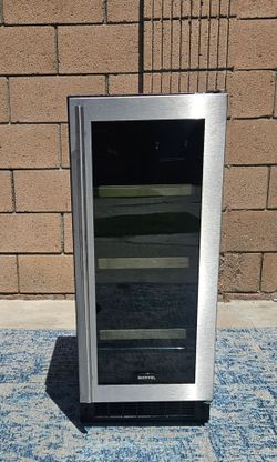 Marvel 15-inch wide wine cooler 35"Hx15"Wx23"D