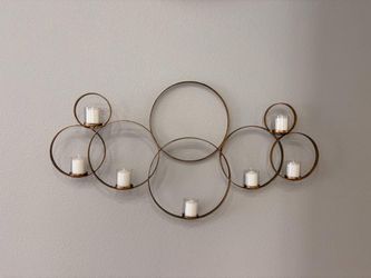 Ring Wall Sconce Candle Holder