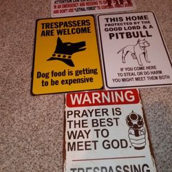 Man Cave Metal Signs