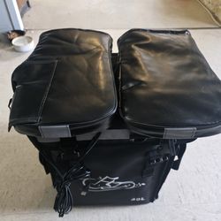 Delivery bag and heated gloves