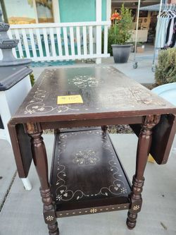 Drop leaf sid table