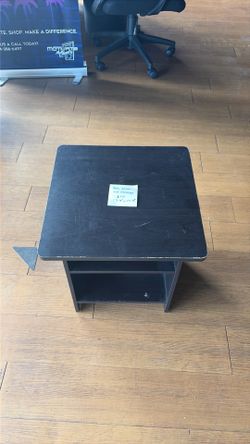 Side Table with Storage
