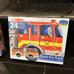 Melissa and Doug Firetruck Puzzle