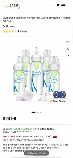 Anti colic baby bottle