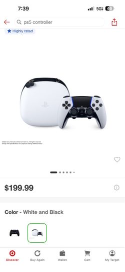 PlayStation dual sense edge controller
