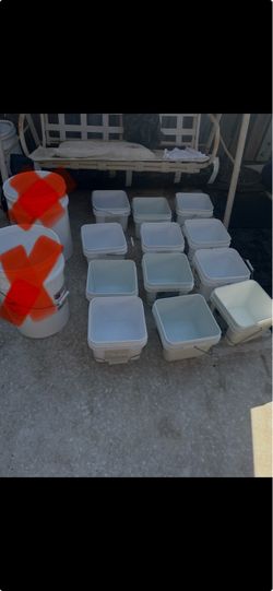 Empty buckets