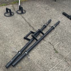 Farmer Carry Bars Weightlifting 