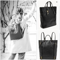 Fossil Camilla Leather Convertible Backpack
