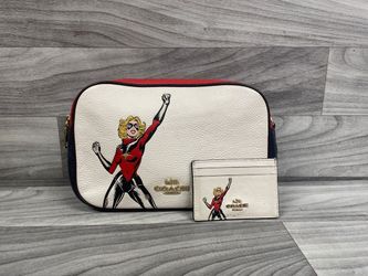Coach Marvel crossbody bag with matching card holder (A1D013860)
