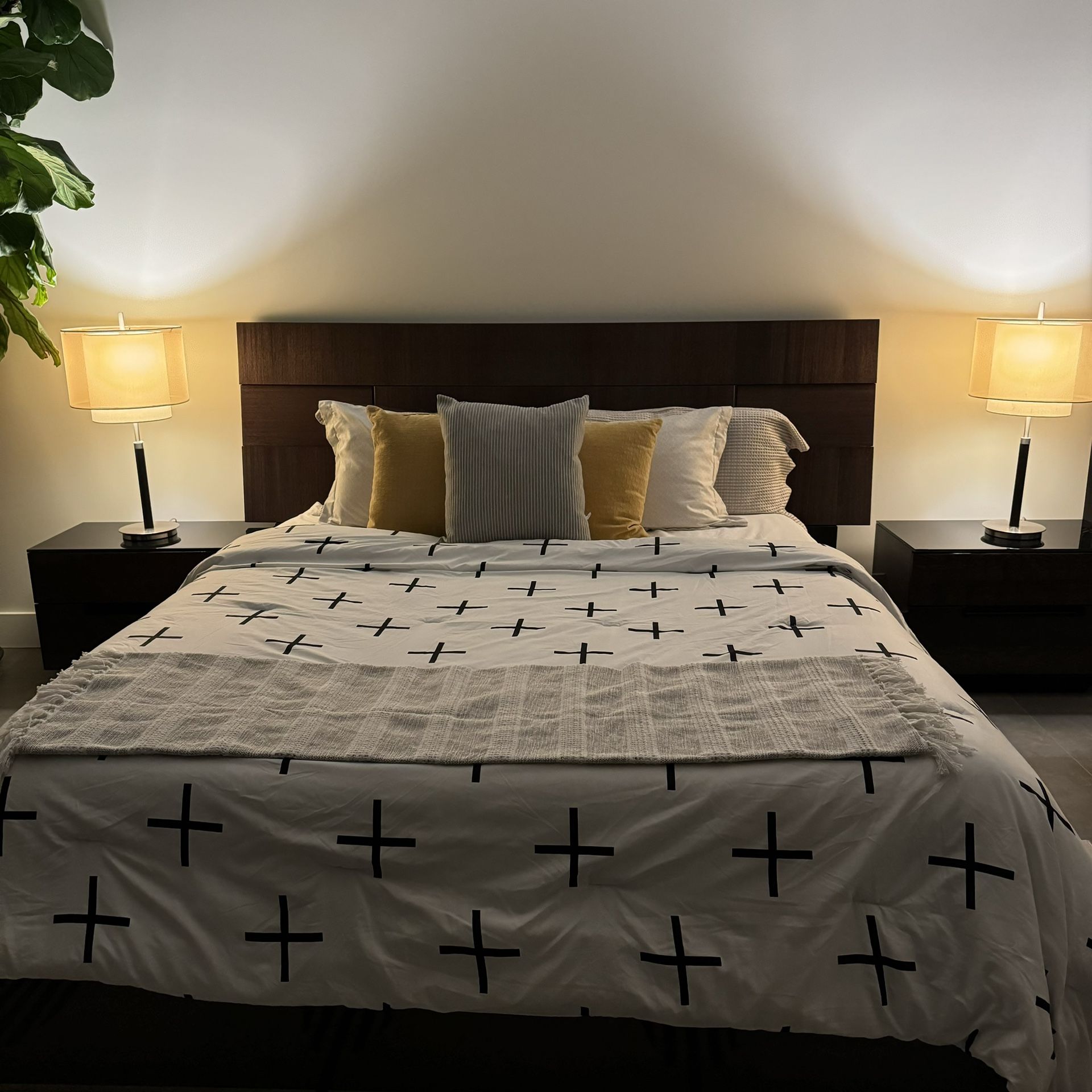 Italian Bedframe in Espresso