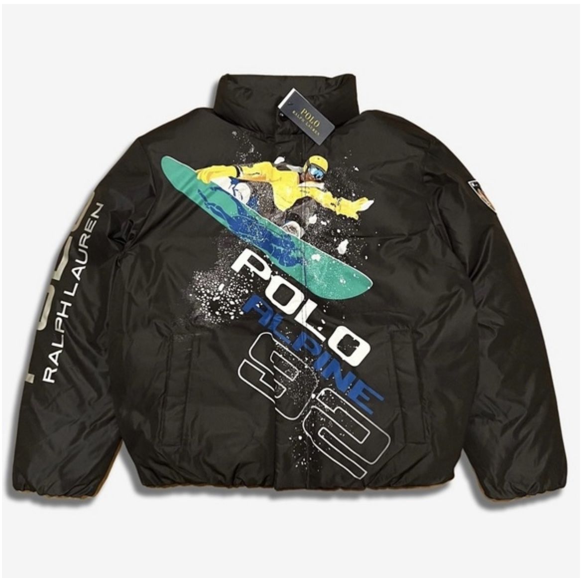 Polo Ralph Lauren 92 Alpine Ski Snowboard Puffer Coat Jacket Mens