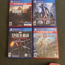 PS4 Games! 4for 50$!