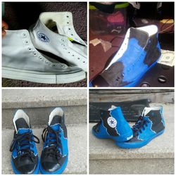 Custom painted shoes