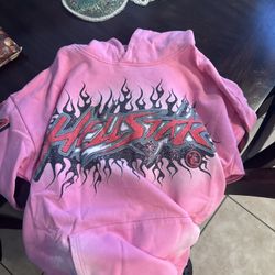Hellstar Pink Hoodie - Medium