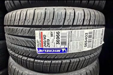 19” inch Michelin Pilot Sport A/S 4 Tires  Brand New  In Stock Today   Size 245/40R19