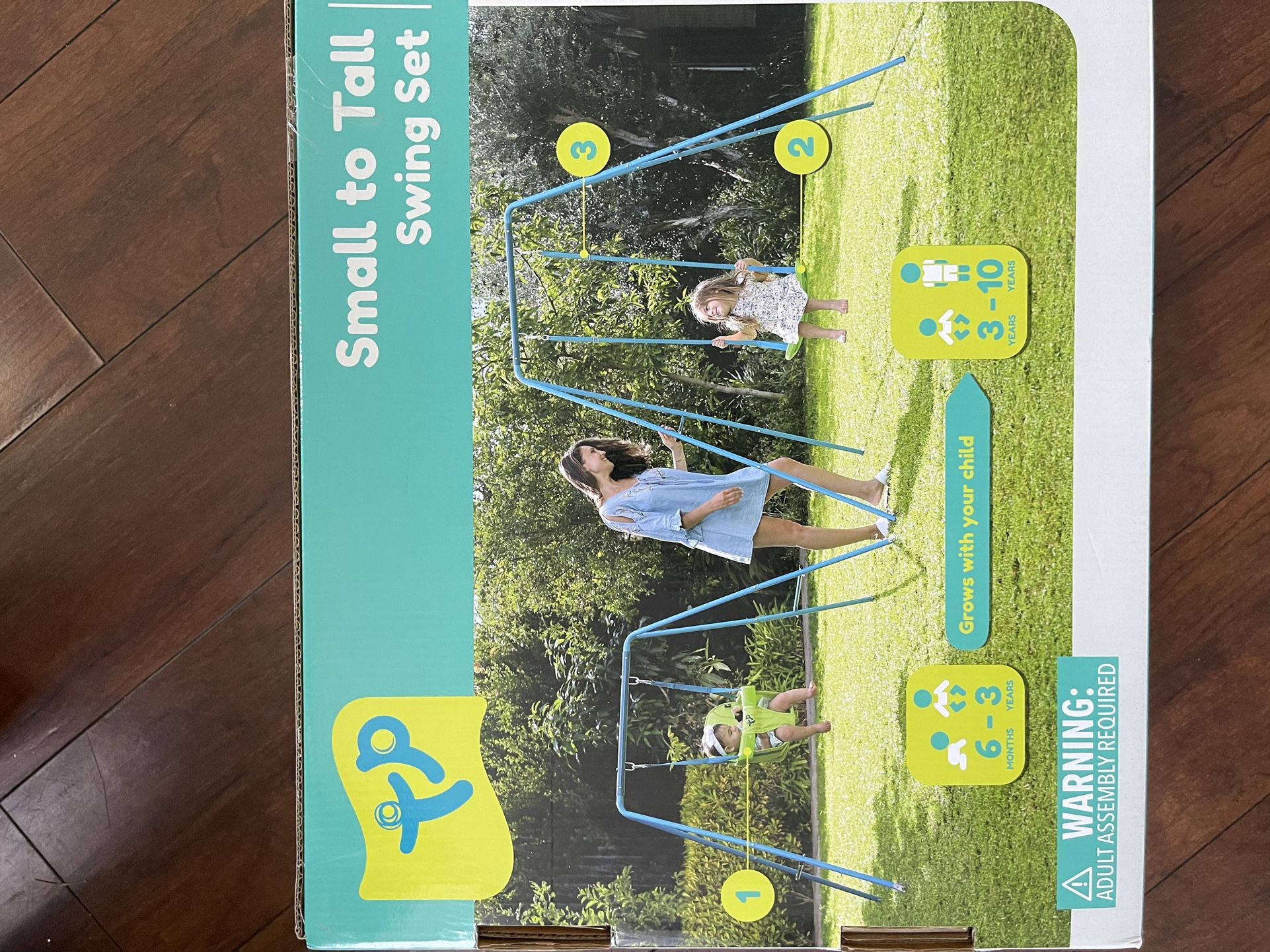 TP Small to Tall Swing Set