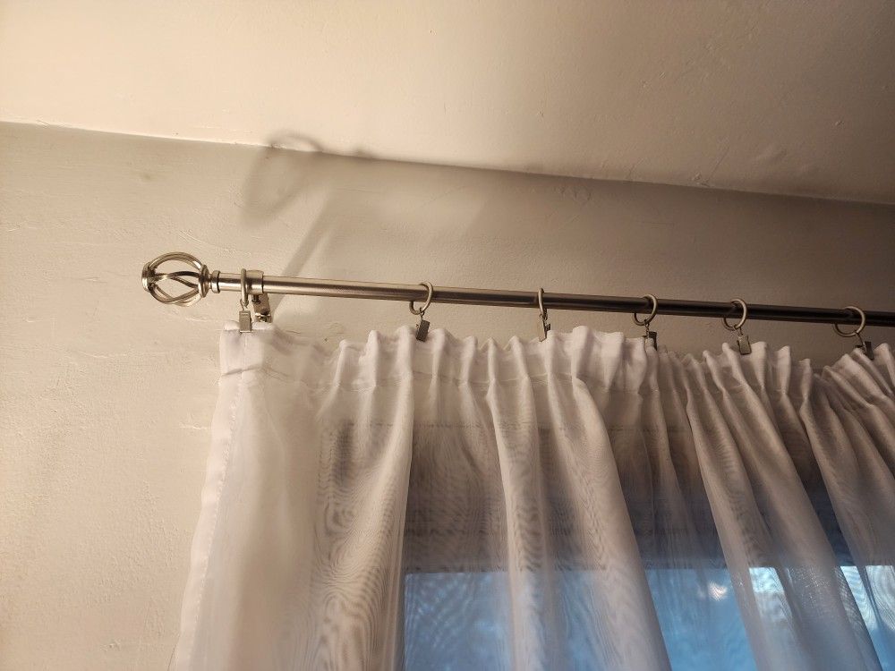 Curtain Rod 68" Adjustable