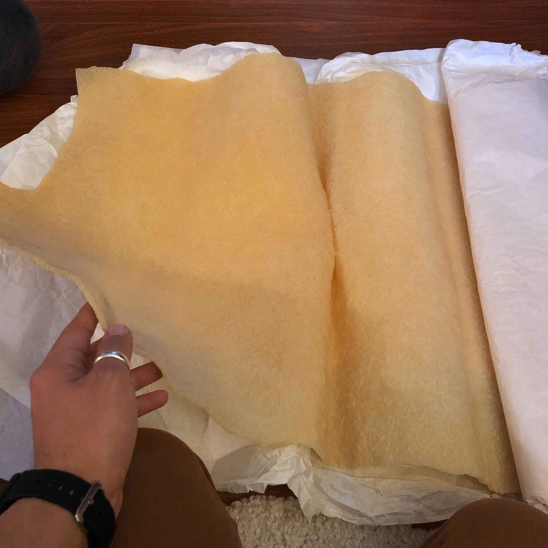 Malayan Crepe soling Natural