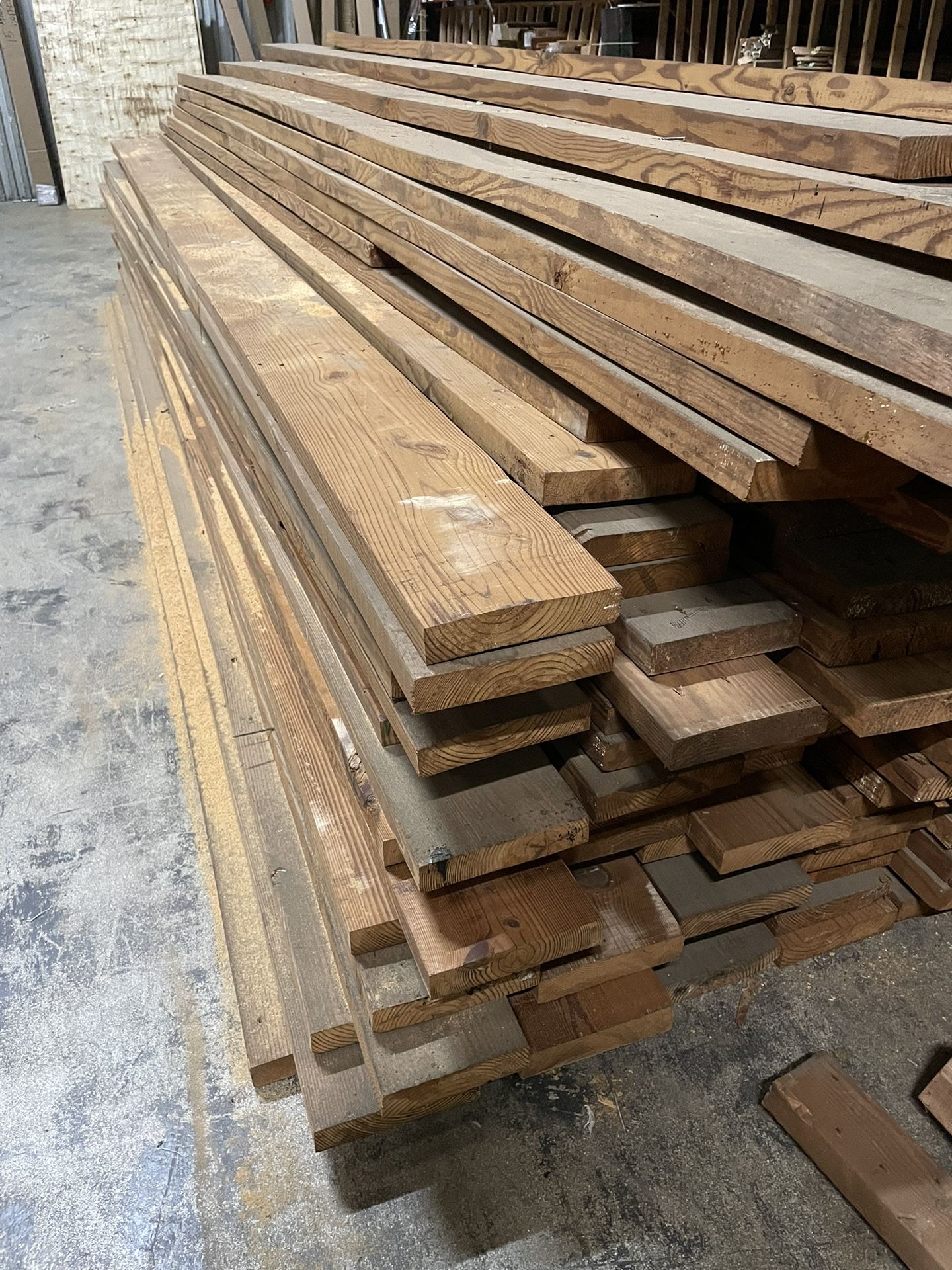 Reclaimed Dade County Pine 2x8x13 Pressure Treated Wood