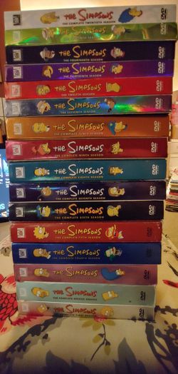 The Simpsons Seasons 1-15 and Season 20 Complete DVD sets
