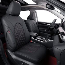 Cover Dream Custom Fit For 2024-2025 Toyota Grand Highlander Hybrid XLE 8 Seater Second Row 40 60 Split 