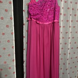 Free size 16 Hot Pink Dress