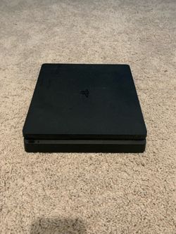 PS4 Slim 500GB Black + HDMI & Power Cable (No Controller)