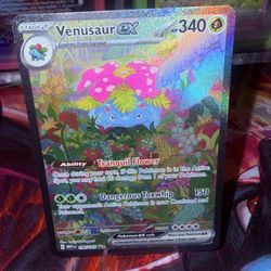 Venusaur ex - 198/165 - SV: Scarlet & Violet 151 