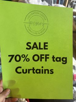 New Curtains Big Savings 70% Off 