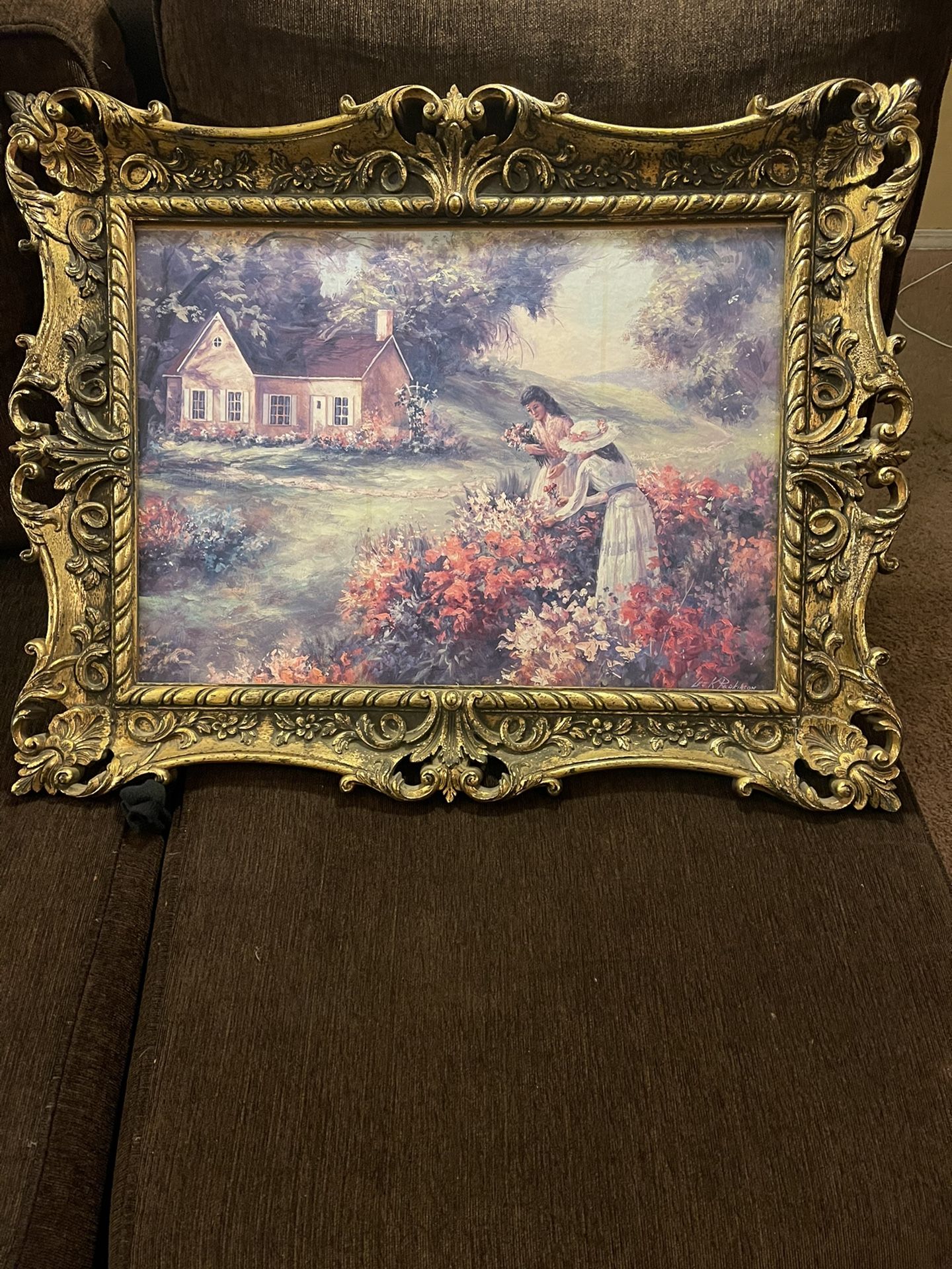 Lee K parkinson Signed Print Values At 389.00 Asking 125.00 With Frame