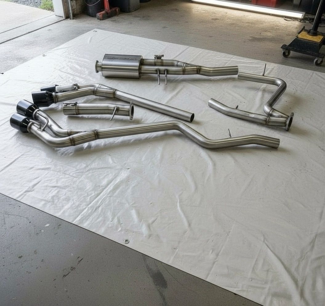 FOR SALE: ATLP QuadBack Exhaust System (Black Tips) — 2022–2025 Acura MDX Type S