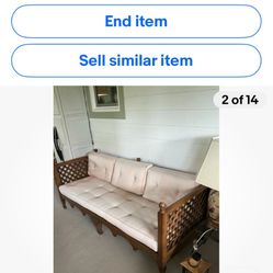 Vintage Drexel Couch 