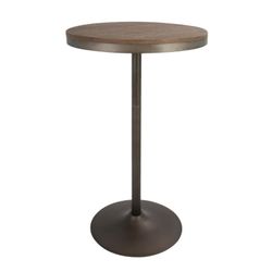🌟 LumiSource Dakota Industrial Adjustable Bar/Dinette Table — Only $60! 🍽️