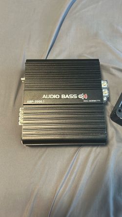 AUDIOBASS amplifiers