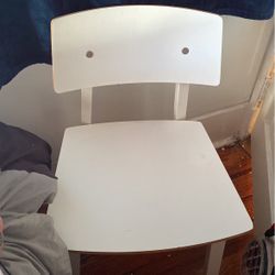 White Wooden Chair 