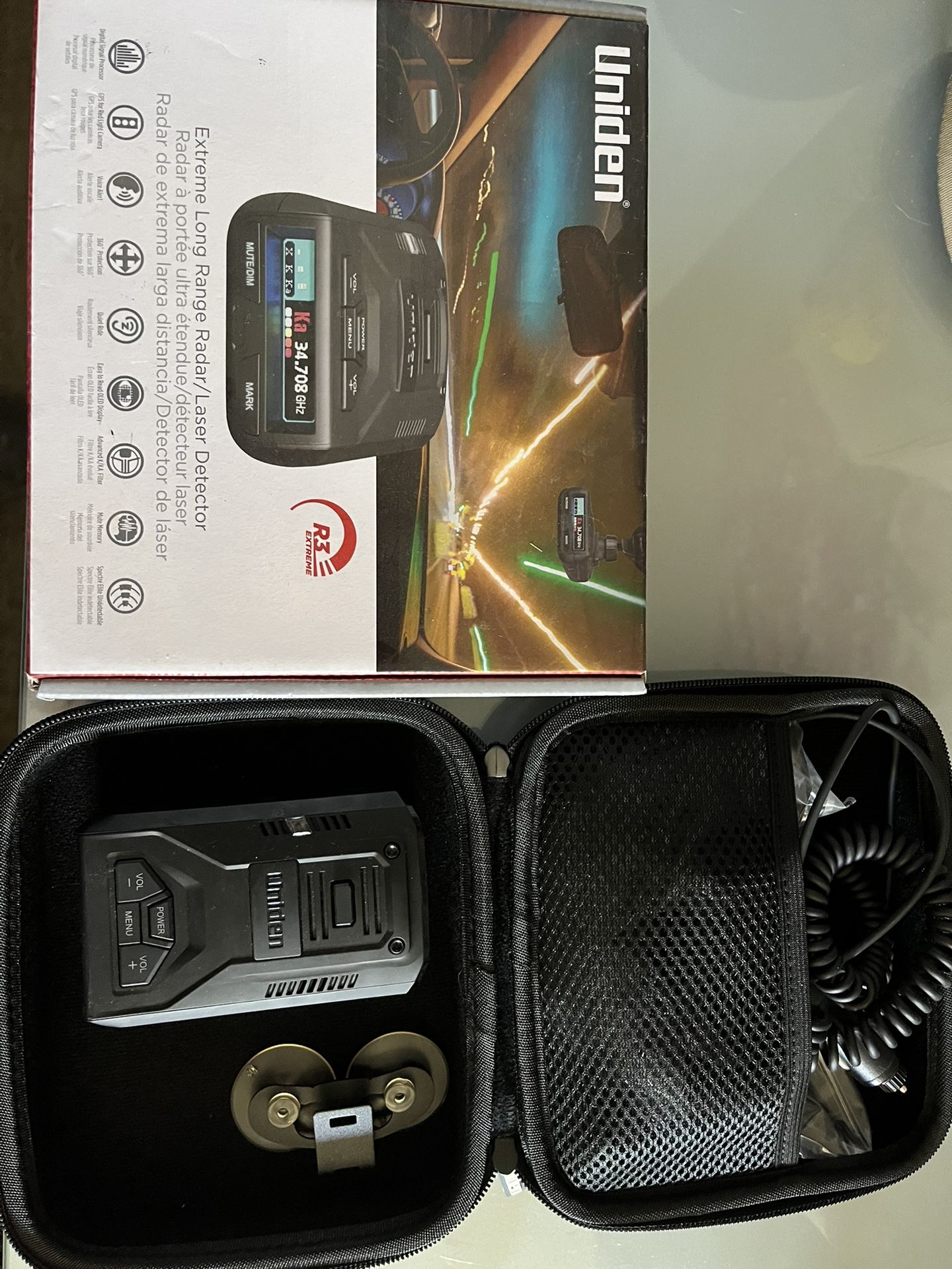 Uniden R3 extreme radar detector