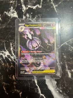 Mega Chandelure ex Pokémon Card 115/084