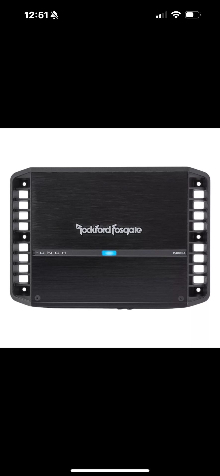 Rockford Fosgate Punch P1000X2  2-channel car amplifier