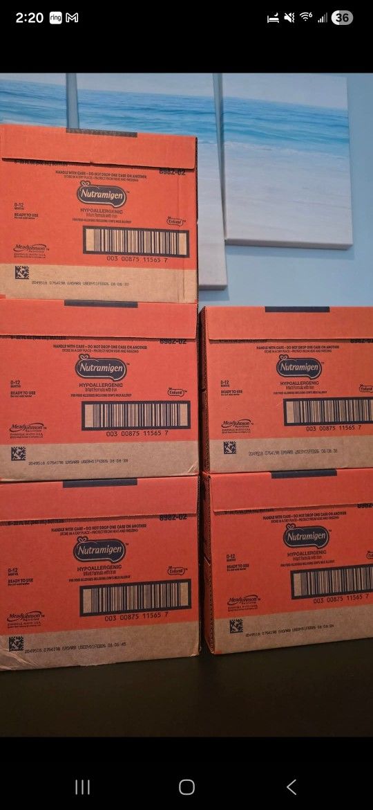 Box Of Nutramigen (Price Per Box)