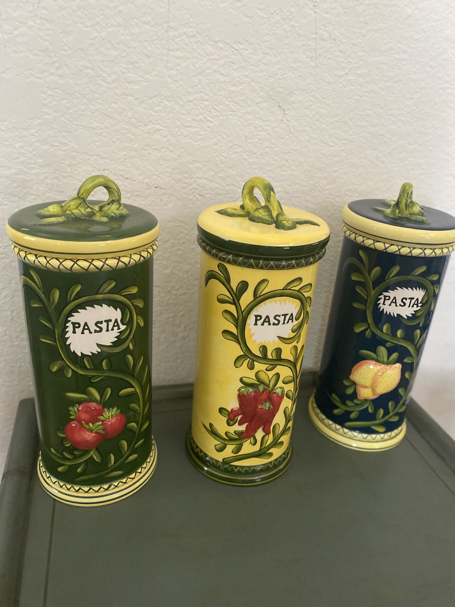 Tree Beautiful Ceramic Canister Like New