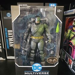 McFarlane DC Multiverse Batman Armor Suit Platinum Edition