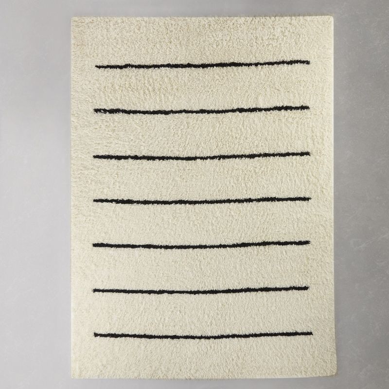 Baker Handmade wool Ivory/Black Area Rug 10x14 for Sale in Port Orchard ...