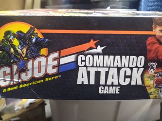 GI Joe commando attack board game