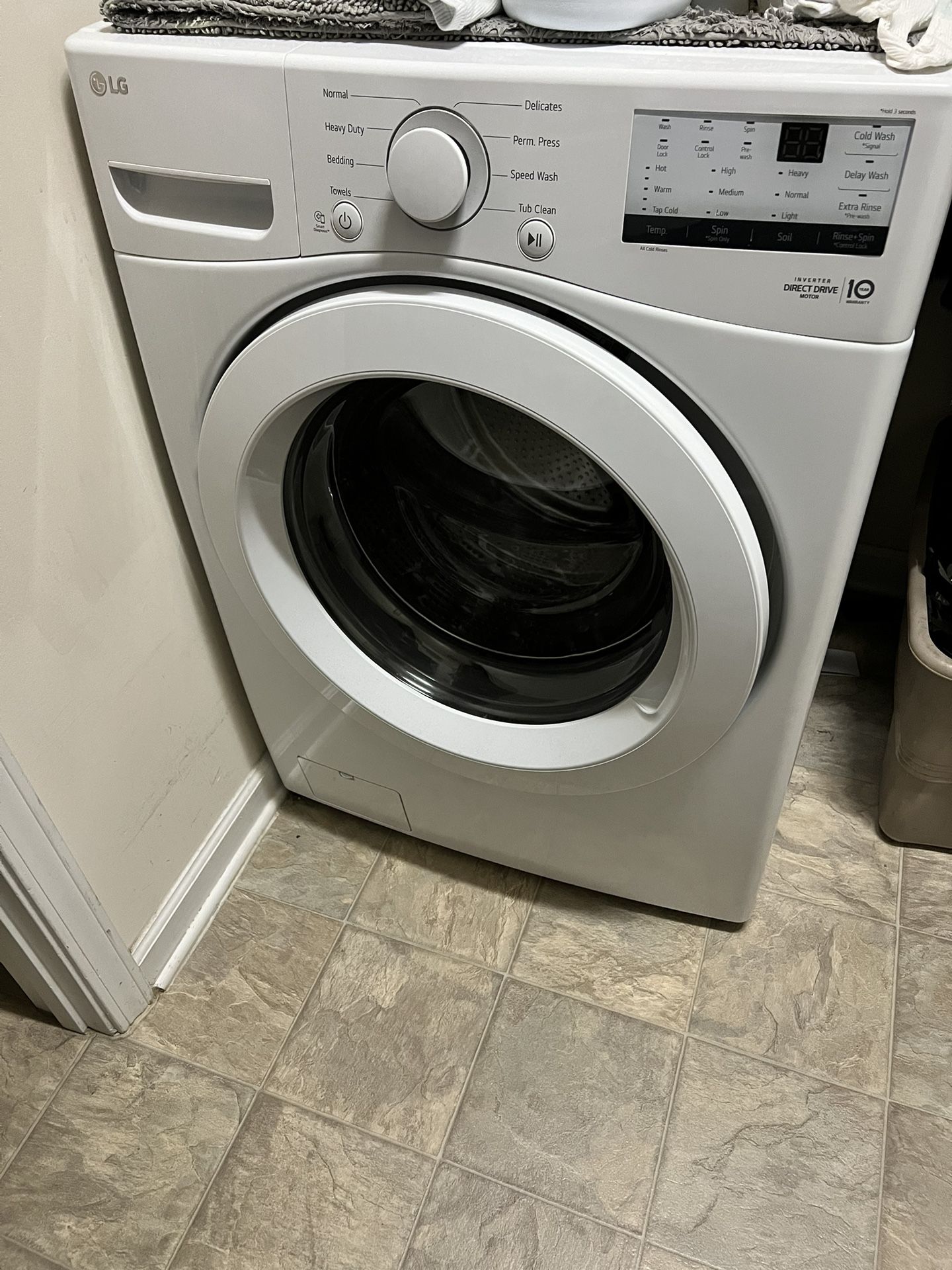 Front End LG Washer/Dryer 