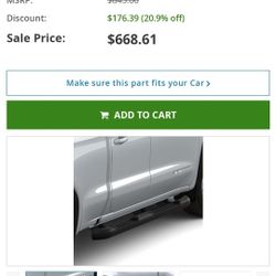 Running Boards For Any Chevy Or GM Trucks