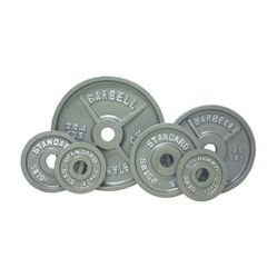 Troy USA Sports Gray Cast Iron Olympic Plates