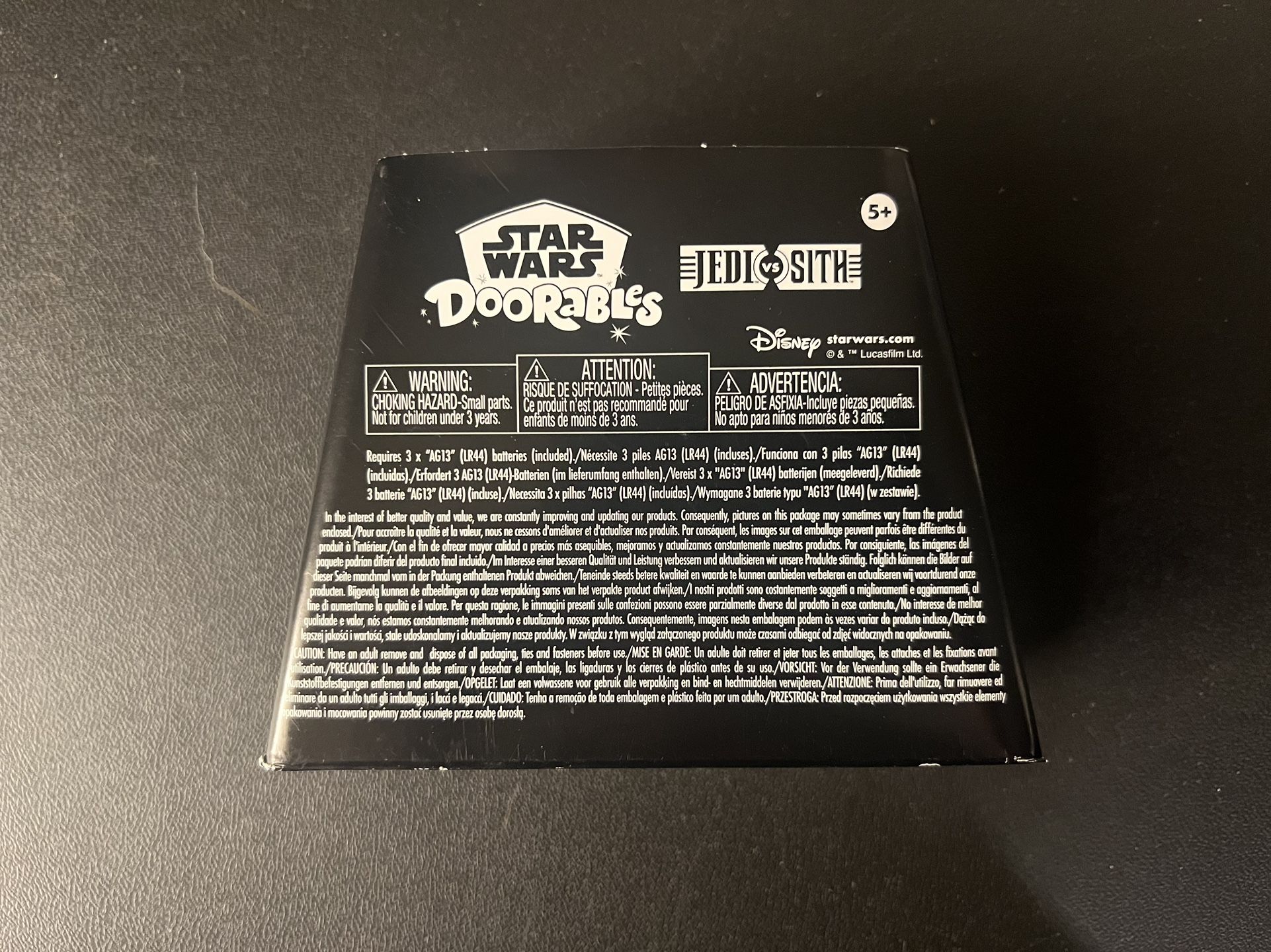 2024 STAR WARS Disney Doorables JEDI vs. SITH 2-Pack Figurine Light up NEW