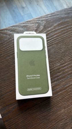 Apple iPhone 18 Pro Max TechWoven Case with MagSafe – Olive ​​​​​​​