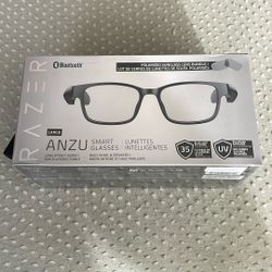 Razer Anzu Smart Glasses: Blue Light Filtering & Polarized Sunglass Lenses - Low Latency Audio - Built-in Mic & Speakers - Touch & Voice Assistant Com